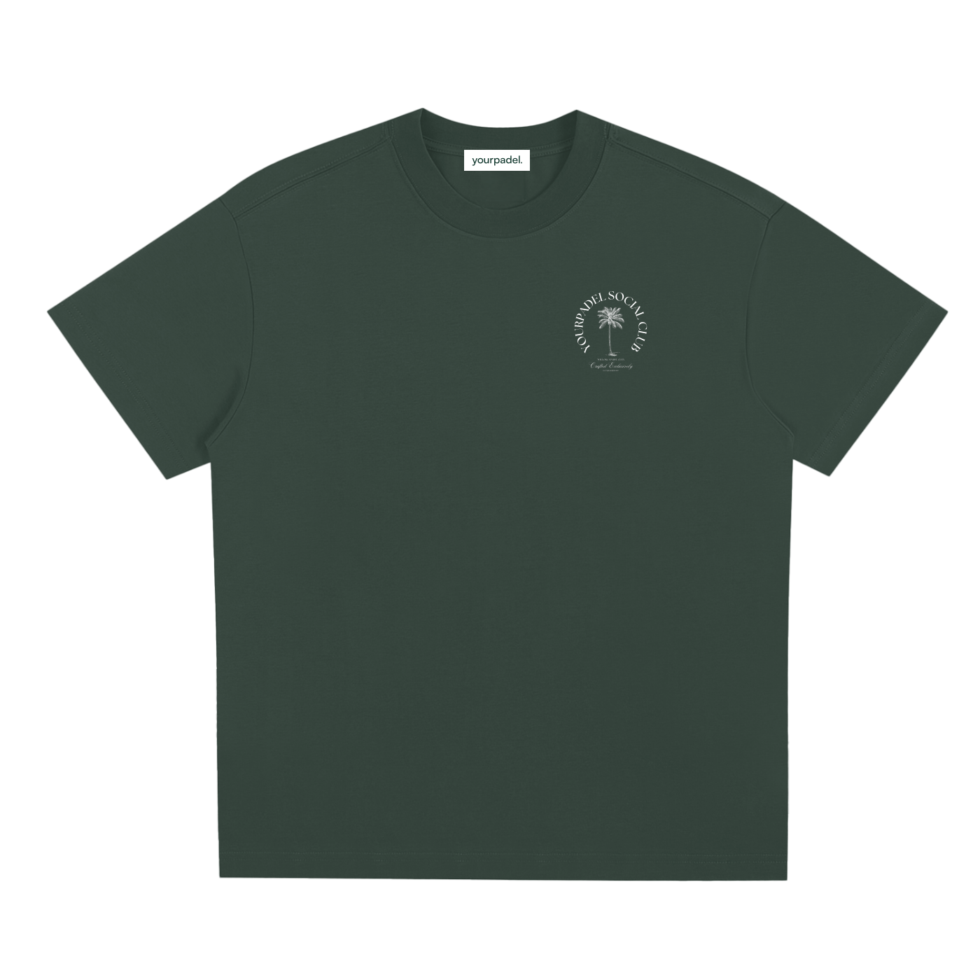 Green T-Shirt with White Logo